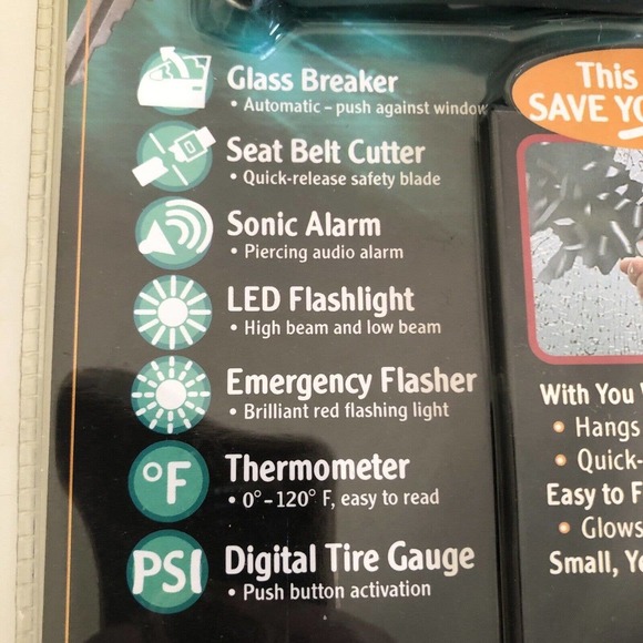 Swiss+Tech Bodygard 7-In-1 Platinum Series Emergency Tool - Picture 6 of 7